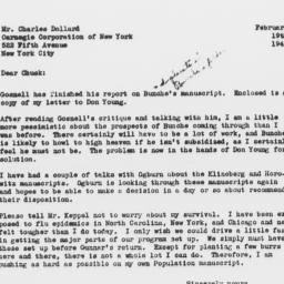 Letter from Samuel A. Stouf...