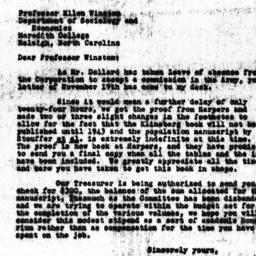 Letter from Florence Anders...