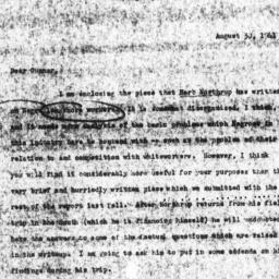 Letter from Paul H. Norgren...