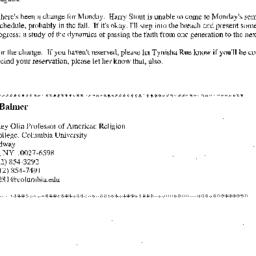 Correspondence, 2003-01-23....