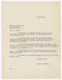 Letter from Columbiana Curator to Edward P. Chrystie
