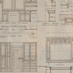 Working drawing #4: Cabinet...