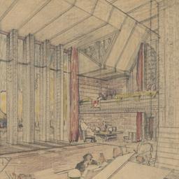 Hall interior view