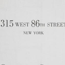 315 West 86th Street