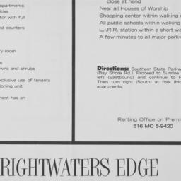 Brightwaters Edge, Howells ...