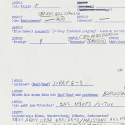 Western questionnaire, answ...