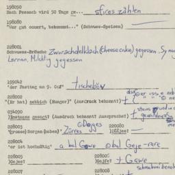 Western questionnaire, answ...