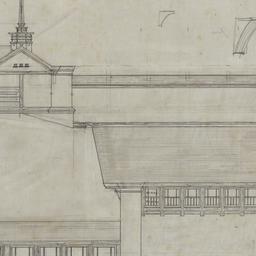 Working drawing #3: North, ...