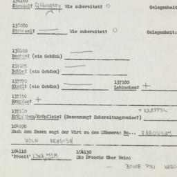 Western questionnaire, answ...