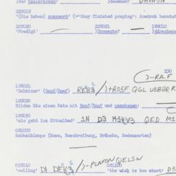 Western questionnaire, answ...