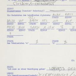 Western questionnaire, answ...
