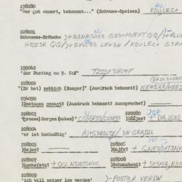 Western questionnaire, answ...