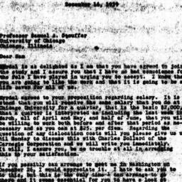 Letter from Dorothy Swaine ...