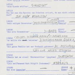 Western questionnaire, answ...