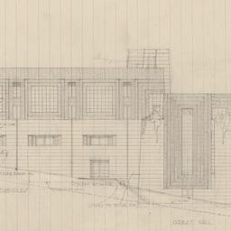 Working drawing #8: North e...