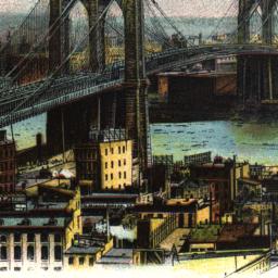 Brooklyn Bridge from N.Y. City