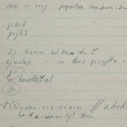 Eastern questionnaire, blue...