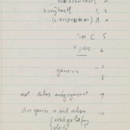 Eastern questionnaire, blue...