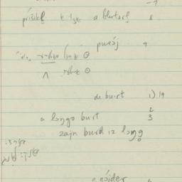 Eastern questionnaire, blue...