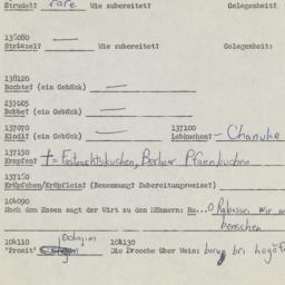 Western questionnaire, answ...