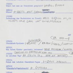 Western questionnaire, answ...