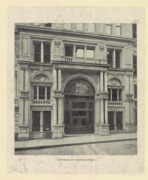 Entrance on Leonard Street