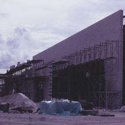 Construction view, layered ...