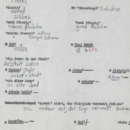 Western questionnaire, answ...