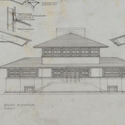 Working drawing #4: South e...