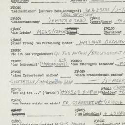 Western questionnaire, answ...