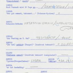 Western questionnaire, answ...