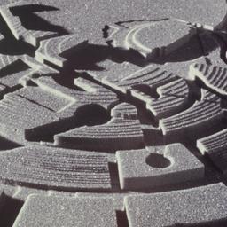 Sand decoration.