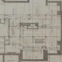 Working drawing #1: Foundat...