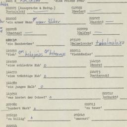 Western questionnaire, answ...