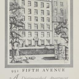 952 Fifth Avenue