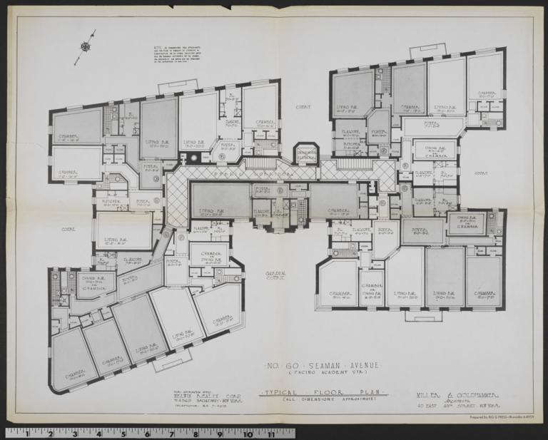 60 Seaman Avenue, Typical Floor Plan The New York real