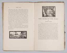 Pages 18 and 19. The Mark on the Wall