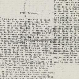 Tharchin's letter to An...