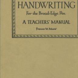 Handwriting for the broad-e...