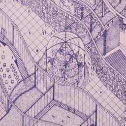 Axonometric drawing.