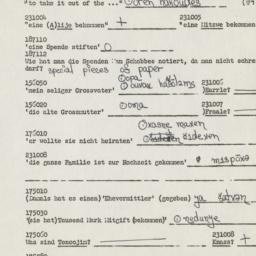 Western questionnaire, answ...