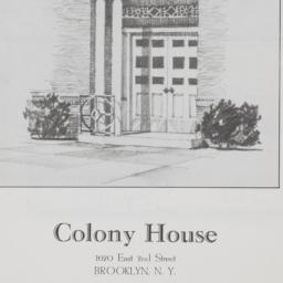 Colony House, 1620 E. 2 Street