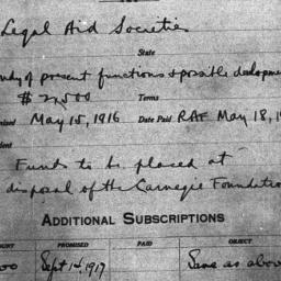 Carnegie General Donations,...