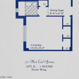 711 West End Avenue, Apt. K...