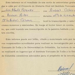 Reminiscences of Andrés Ca...