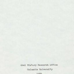 Reminiscences of Glenn W. S...