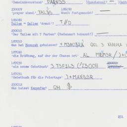 Western questionnaire, answ...