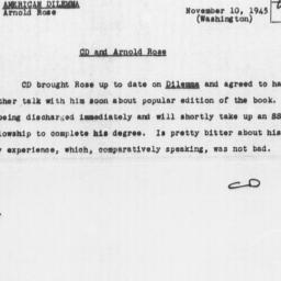 Memorandum from Charles Dol...