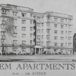 Salem Apartments, 72-15 37 ...