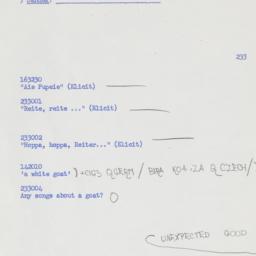 Western questionnaire, answ...